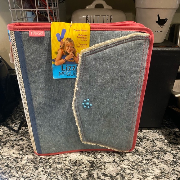 Other - Brand new Vintage Lizzie McGuire Zipper binder